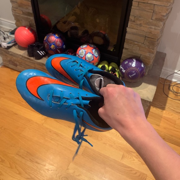Nike hypervenom blue and orange (rare) - Picture 1 of 6